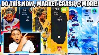 DO THIS NOW! ANOTHER MARKET CRASH COMING?! SUB ZERO ABILITIES, SEASON 5, FIF, + MORE IN MADDEN 25!