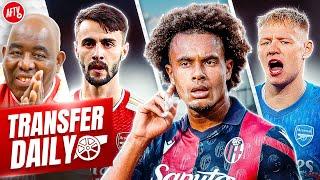 Arsenal Plot Zirkzee Hijack, £40m Ramsdale Price Set & Porto Want Fabio Vieira! | Transfer Daily