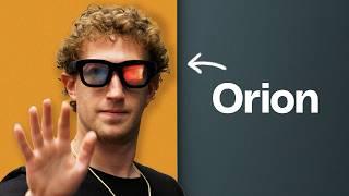 Exclusive: We tried Meta's AR glasses with Mark Zuckerberg