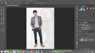 Photoshop - Background Eraser Tool