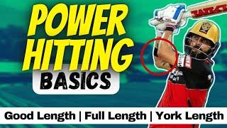 How to Hit SIXES | How to do Power Hitting | Six Kaise Mare Cricket me | Six Hitting Technique 