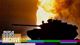 Apocalyptic Scenes of Gulf War 'Highway of Death' - Desert Storm Rare and Unseen Footage (1991)
