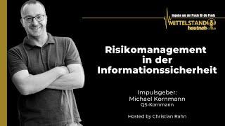 Risikomanagement in der Informationssicherheit [Audio Podcast]