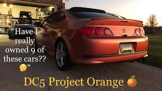 Full walk around of the Blaze Orange Metallic RSX Type-S “DC5” Project!