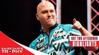 LAST 16 BOUND! | Day Two Afternoon Highlights | 2024 Swiss Darts Trophy