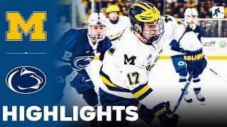 Michigan vs Penn State | NCAA College Hockey | Highlights - March 07, 2025