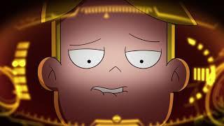 They went with green for a red alert. - Final Space