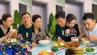 Trending  Funny Husband Wife Yummy Food Eating Challenge|| Comedy || Prank 