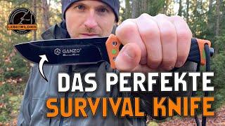 DAS PERFEKTE Survival-Messer: GANZO Survival Knife V2⎢#survivalknife #bushcraftknives #arbeitsmesser