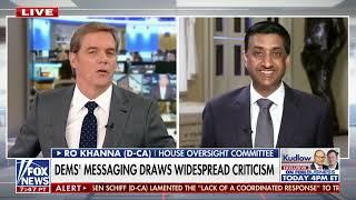 Ro Khanna on Fox's America's Newsroom with Bill Hemmer discussing the Democratic party and the CR