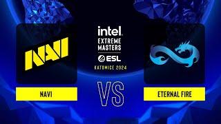 NaVi vs. Eternal Fire - Map 1 [Nuke] - IEM Katowice 2024 - Group A