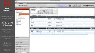 FortiGate Cookbook - Basic Firewall Configuration (5.0)