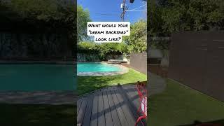 What would your dream backyard look like? 이런 뒷마당이 있는 집은 어떨까요?