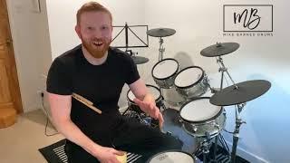 How To Get Fast At The Drums! (The Improvement Zone) One Minute Drum Lesson