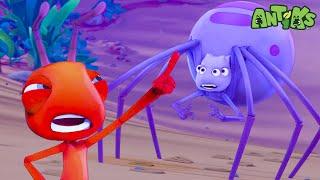 Attack Of The Spiders | Antiks  | Action Cartoons For Kids