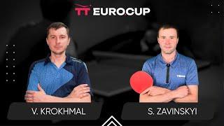 11:10 Vitalii Krokhmal - Serhii Zavinskyi 17.09.2024 TT Euro.Cup Ukraine Professional. TABLE 3