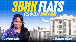 3 BHK Flats for Sale in Uppal Bhagayath HMDA Layout, Hyderabad | Navya Pinnacle