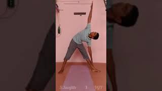 International Yoga Day by Vee Gee Vikas Public School - Grade X student