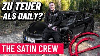 Kostencheck | Porsche GT4 im Alltag? | THE SATIN CREW™!