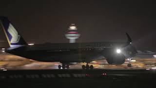 World’s longest flight departs for Newark Liberty International Airport