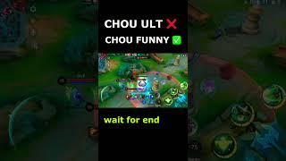 CHOU ULT  CHOU FUNNY  #mobilelegends #mobalegends #mlbb #ml