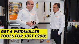 Special offer - Get 4 Weidmuller Tools For Just £200!