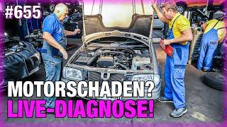 LIVE-DIAGNOSE! Motorschaden im Mercedes W202?  | Irrer Werkstatt-Pfusch - Bremsklötze geschweißt! 