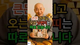 큰돈 가지고 오는 남편띠는 따로 있습니다 #더사주 #스님말씀 #운세 #재물운 #사주팔자 #복받는법