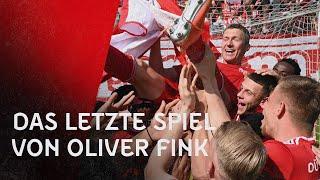 F95-Abschied | Emotionen pur! Das letzte Spiel von Oliver Fink | Fortuna Düsseldorf