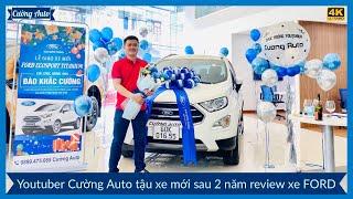 Bàn giao xe mới cho Youtuber Cường Auto: "Làm sales 2 năm thì mua được ô tô đúng hãng mình bán”.