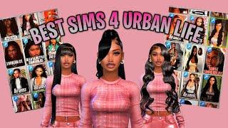 BEST URBAN CC HAIR PART 2 ‍️ GET YOUR SIMS THE BEST HAIRSTYLES ‍️!! FOLDER AND CC LINKS BELOW!