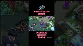 Moment Gusion emperor savage#mobilelegends #mlbb #emperor@JonathanLiandi