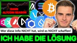 Krypto: Wer dieses ALTCOIN Video IGNORIERT, ist einfach SELBER SCHULD!