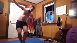 Nick Polini: 2/23 Footbag Training