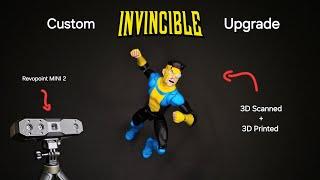 Upgrading my Invincible Custom Figure with the Revopoint MINI 2 3D Scanner