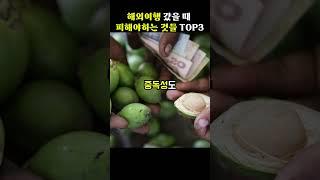 해외여행 갔을 때 피해야하는 것들 top3[지식똥개]