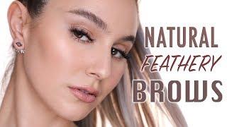 Natural Brow Routine - Textured, Fluffy & Feathery | Karima McKimmie