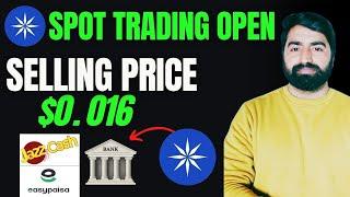 Ice Network Selling Start - $0.018 Price | How to Withdraw Ice Coin | Ice Mining Spot Trading Open