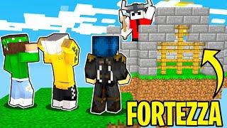 COSTRUISCO UNA FORTEZZA NELLA BIG SKYBLOCK - Ep. 13