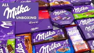 All Milka Chocolates Unboxing