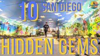 10 AMAZING Hidden Gems & Secret Spots in SAN DIEGO ! (MUST VISIT)