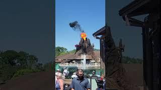 Rainforest Cafe Volcano At Disney Springs #rainforestcafe #disneysprings #rainforestcafevolcano