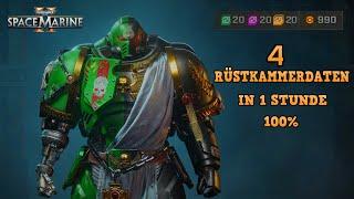 4 RüstkammerDaten in 1 Stunde - 100% Save - Tipps & Tricks | Warhammer 40k Space Marines 2