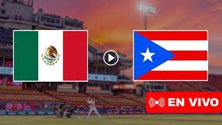 En Vivo Puerto Rico vs  México, Juego 1 Serie del Caribe 2025 en vivo resumen hoy