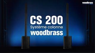 Enflammez le dancefloor avec le système colonne Woodbrass CS200 !