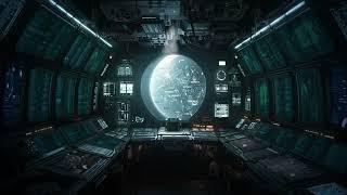 Orbital Command Center & Radio Chatter. Sci-Fi Ambiance for Sleep, Study, Relaxation