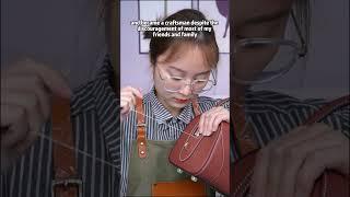 High-end handcrafted leather bag, different color options do you love it?