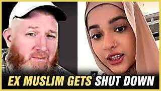 Ex Muslim Woman Gets Shut Down By Hamza