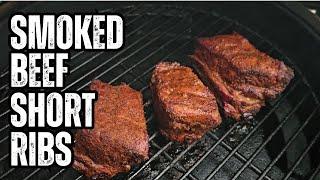 "Ultimate Smoked Beef Short Ribs Recipe | Tender, Juicy & Packed with Flavor!"