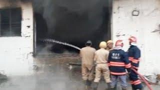 Huge blaze guts house in delhi's Bijwasan